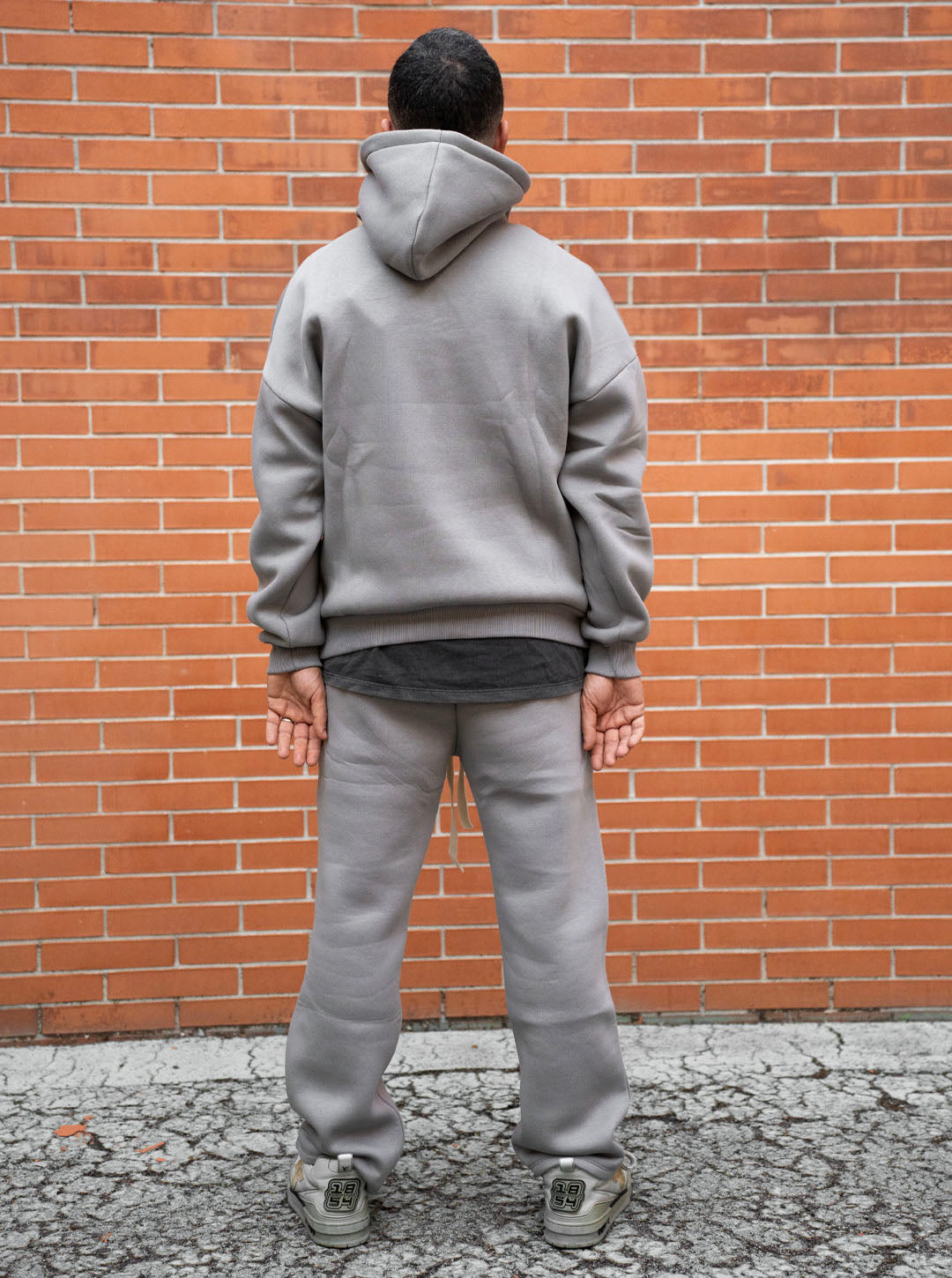 Coordinato basic felpato