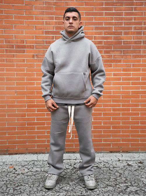 Coordinato basic felpato